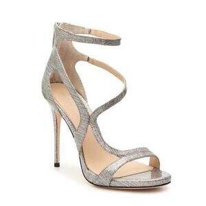 Vince Camuto Imagine IM-Demet Platinum Orion Leather Heels Womens 9.5